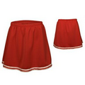 Women's A Line Cheerleading Skirt w/ Trim on Bottom